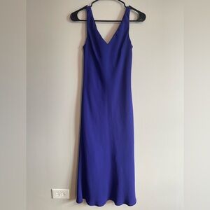 Jones New York Purple Midi Dress